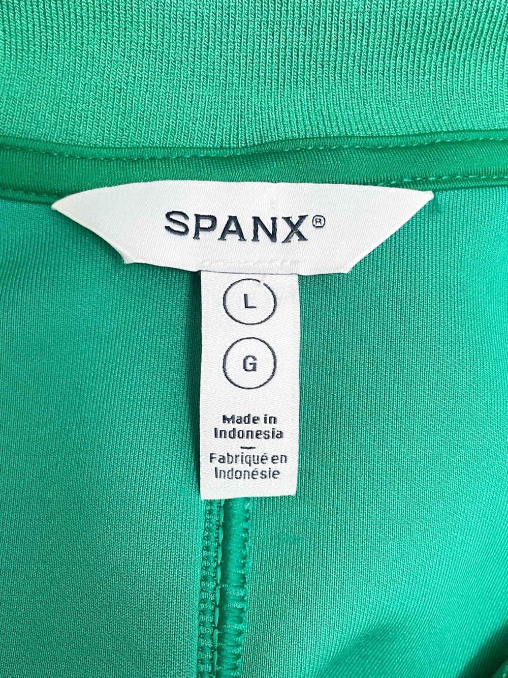 SPANX AirPique Polo Tank Dress L Field Green Sleeveless Athletic Mini Pockets - Picture 9 of 11
